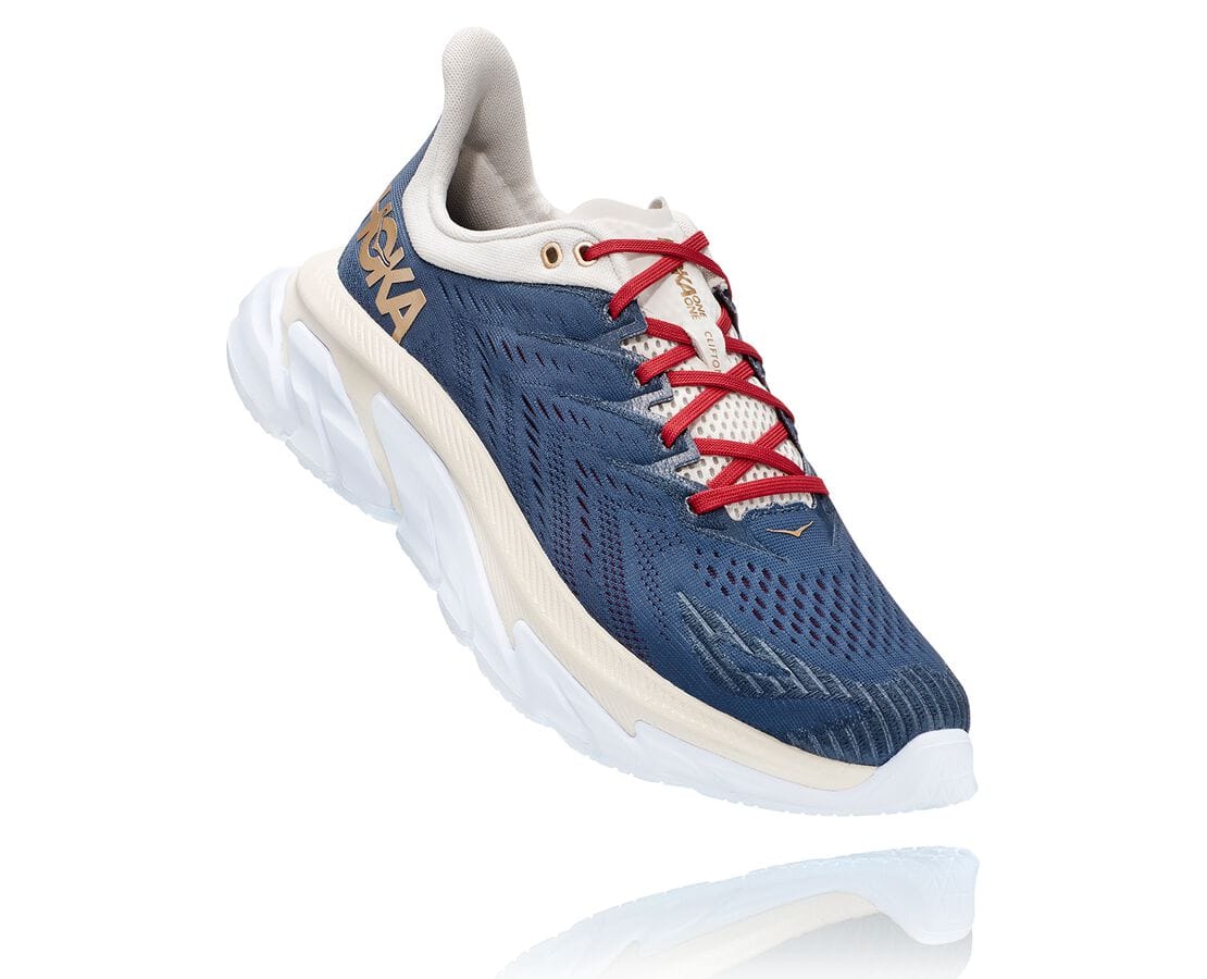 Hoka One One Clifton Edge South Africa - Womens Road Running Shoes - Indigo,UDIQZ-1780